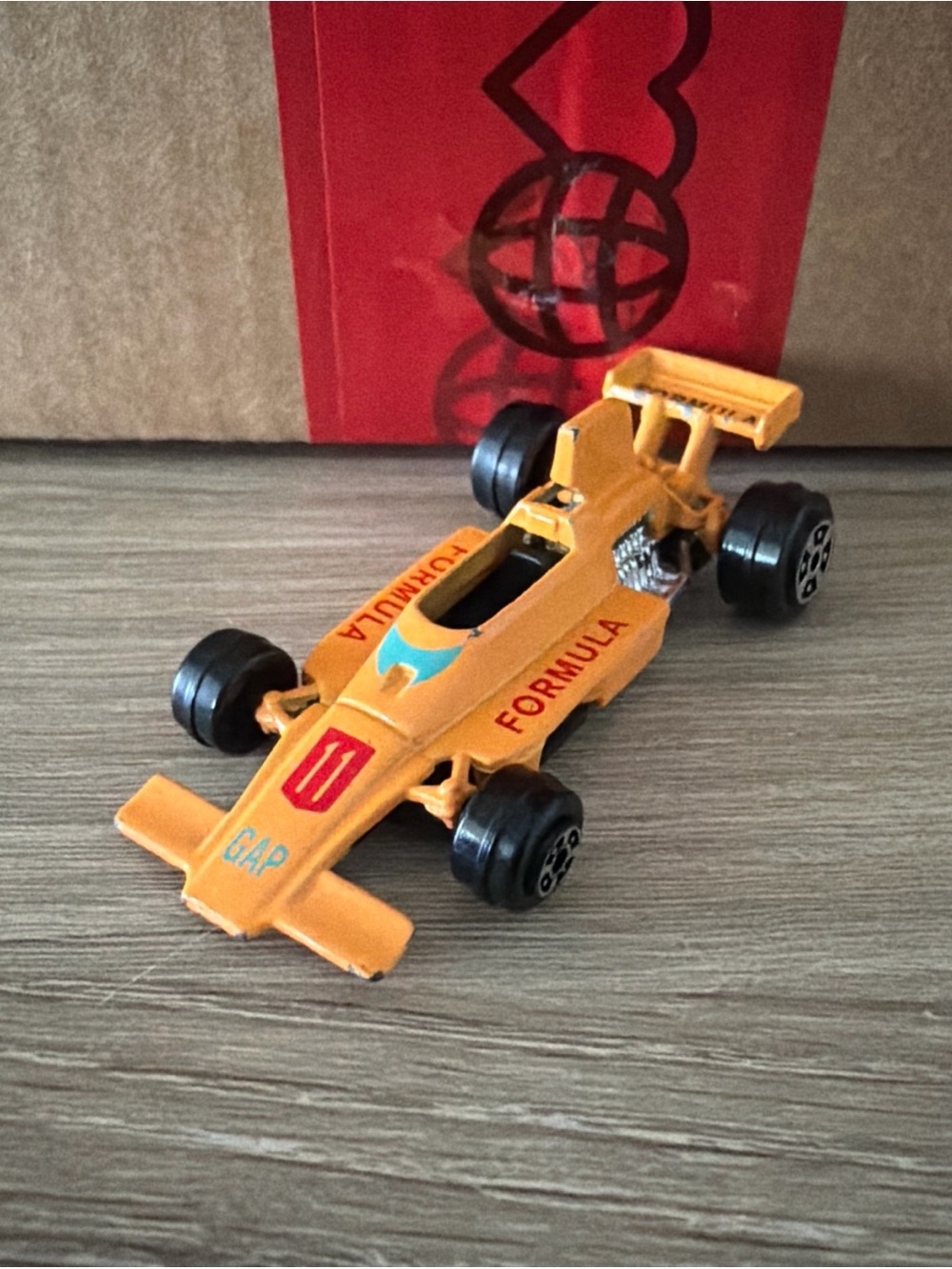 Yat Ming Formula One Diecast Race Car No. 1980s Vintage